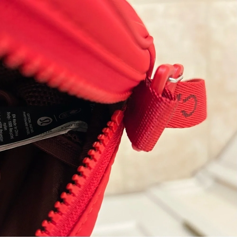 Lululemon Team Canada 22 Future Legacy Crossbody Bag in Crimson Red